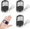 3 PCS Universal Garage Door Opener Remote, 433MHz Gate Remote Control Fob with 4 Buttons Fob, Copy Remote Opener Garage Door for Garage Doors,Roller Shutters,Car Alarms,Electric Gates