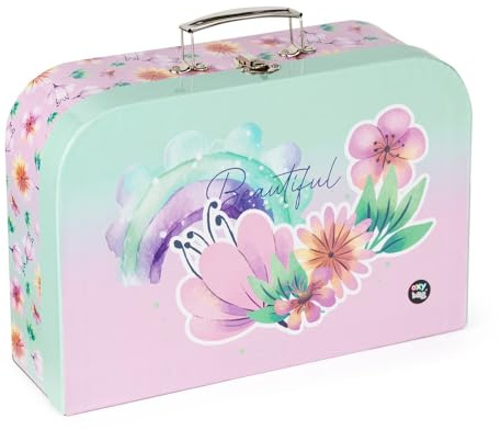 Pridera oxybag Flowers - Blumen - Kinderkoffer Handarbeitskoffer