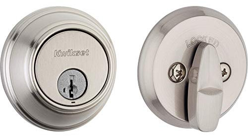 Kwikset 98160-002 816 15 SMT RCAL RCS KC in Box deadbolt, 50 W, Satin Nickel, Traditional