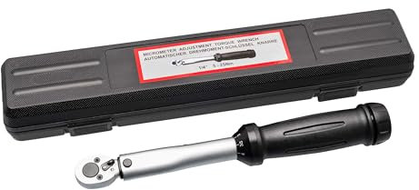 otgerlensker products Drehmomentschlüssel 1/4 Antrieb, 5-25 NM Drehmoment Schlüssel