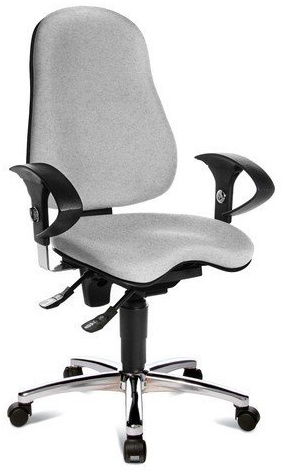 TOPSTAR Drehstuhl SI59UG23 Sitness 10 Bürostühle L/B ca. 48/45 cm