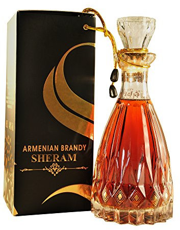 Armenischer Brandy Sheram, 0,5L Flasche, 40% Alk., 10 Jahre gereift
