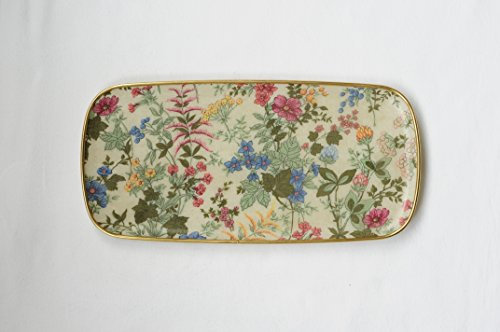 Keswick Trays Hochwertiges Glasfaser-Tablett 38 x 19 cm Hecke