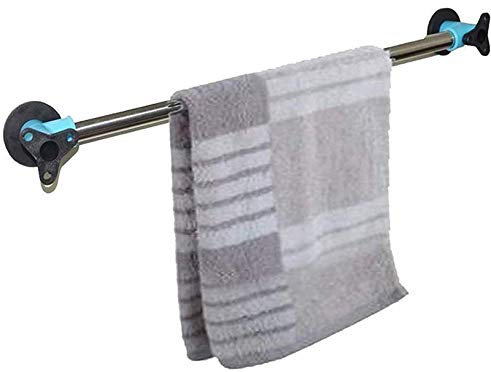 Strong Magnetic Towel Bar, Powerful Magnet Towel Holder, Towel Hook Hanger - Removeable Towel Rack - Great for Refrigerator, Kitchen Sink and Other Magnetic Surfaces - No drilling,No screws