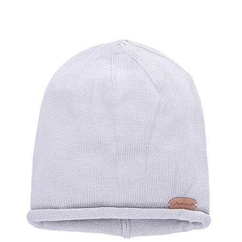 Antonio Strick Mütze Beanie hellgrau