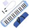 Melodica 37 Keys Keyboard Wind Musikinstrument für Musikliebhaber Anfänger Berufsausbildung(Blau) , Blasinstrument
