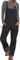 Onsoyours Damen Ski Schnee Latzhose Skihose Wasserdicht Wanderhose Softshellhose Winter Warm Gefüttert Outdoorhose Latzhose Trägerhose Snowboardhose Skifahren Schwarz M