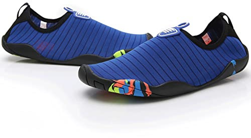 Kfnire Barfußschuhe Herren Damen Badeschuhe Wasserschuhe Leicht Schnell Trocknend rutschfest Surfschuhe Aquaschuhe Schwimmschuhe Wassersportschuh für Strand Schwimmen Fluss Pool See Surfen