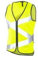Wowow Unisex Crossroad Reflexweste, Gelb/Silber, M