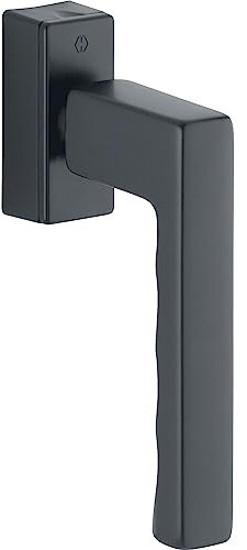 HOPPE 11736045 Maniglia Finestra, Nero Opaco RAL 9714 m, schwarz matt