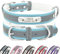 Senristar Personalisierte Reflektierende Leder Hundehalsband mit Warmem Futter, Individuelle Hundehalsband mit Namensschild Eingraviert für Kleine Mittlere und Große Hunde und Katzen