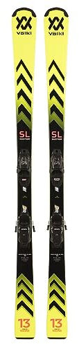volkl - Ski-Set Jr Racetiger + Bindungen 4,5 V Motion Jr Gelb Jungen – Größe 80 – Gelb