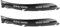 TsoLay 2X Front Scheiben Wischer Trim Wasser Abweiser Vorne Rechts Nacken Trim Panel für E- W210 1996-2002