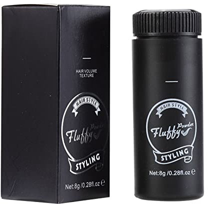 Hair Fluffy Powder Lazy Artifact Hair Oil Removal Pommel Powder Volumizing Hair Powder Fluffy Styling Hair Powder (Black, One Size)