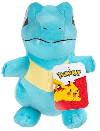 Bizak Pokemon Plüschtier, weich, 21 cm, offizielles Totodile, (63225243)