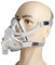 funchic Vollgesichtsmaske für Schnarchen C-P-R-Maske für Schlaf-Apnoe-Schnarchen Mit verstellbaren Kopfbedeckungsclips (M)