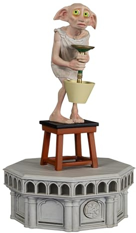 Hallmark Keepsake Christmas Decoration, Harry Potter and the Room of Secrets Dobby Collection with Light and Sound, Gifts for Harry Potter Fans