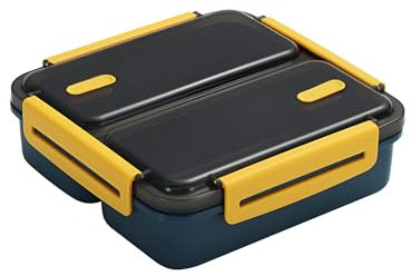 Boite Repas Lunch Box Boîte à Déjeuner 1200ML Micro Ondable Lunchbox Bento Alimentaire Adulte Enfant Thermos Isotherme Boîtes Gamelle Travail Dejeuner
