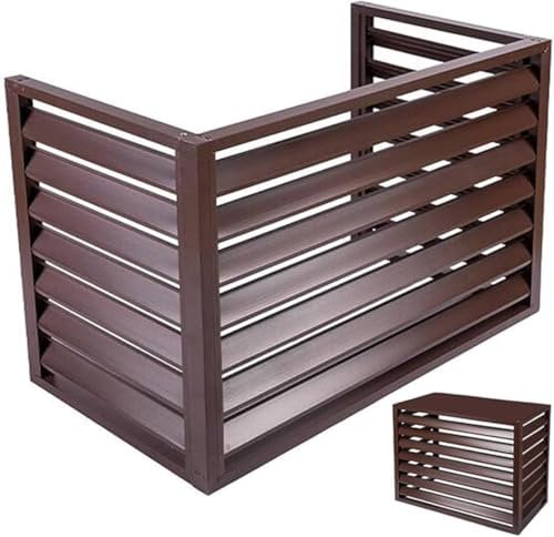 Protective grille for air conditioning systems and heat pumps Cover air conditioning outdoor unit Cover for air conditioning Cover garbage can box garden box