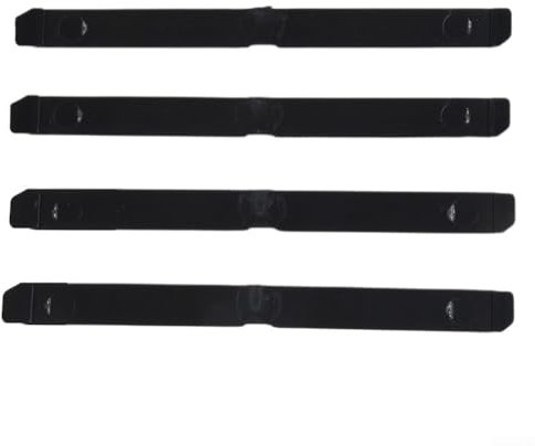 FACULX 4-teiliges Auto-Dachträger-Abdeckungs-Set, Dachreling-Abdeckung, passend für Opel Astra H, OE 5187877 5187878