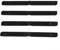 FACULX 4-teiliges Auto-Dachträger-Abdeckungs-Set, Dachreling-Abdeckung, passend für Opel Astra H, OE 5187877 5187878