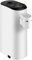 Mini distributore di acqua scaldabagno istantaneo elettrico distributore di pompa dell'acqua di calore in bottiglia portatile 3s riscaldamento rapido casa da viaggio(White)