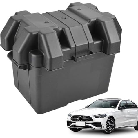 Waterproof Battery Box, Marine Battery Storage, Large Portable Battery Box, RV Battery Tray Case, Automotive Waterproof Battery Case, Boat Battery Storage Box, Battery Box With Ventilation, res