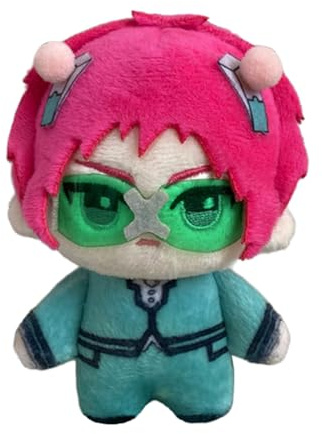 Linfemy Saiki Kusuo Teruhashi Kokomi Peluche Anime Porte-clés Porte-clés 10 cm Doux et moelleux Coton PP Cadeau Sac à Dos Pendentif Noël Étudiant