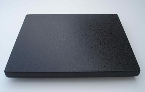 Megrill Pizzastein 395x345x20mm Cordierit – Glasierter Pizza Stein für Holzkohle & Gasgrill, Hitzebeständig & Leicht zu Reinigen, Perfekt für Knusprige, Luftige Pizzaböden – Made in Germany