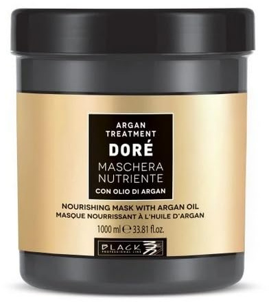 Black professional DORÉ, Argan Treatment Mask 1000 ml