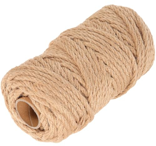 Toyvian Kratzbaum Sisalseil Robust Flexibel Vielseitig für Katzenkratzbaum Ersatz DIY Möbelschutz Natürliche Langlebige Katzenkratzsäule Schnur Einfache Anwendung Vielseitig für Garten und