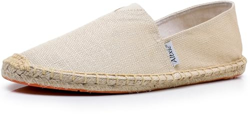 Altxic Espadrillas Piatte da Uomo Tela con Punta Chiusa e Slip on