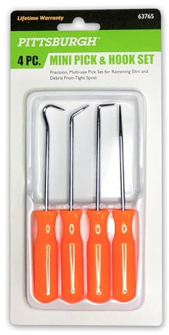 4 pc Pick and Hook Set