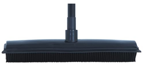 Brico-materials MSV Scopa Squeegee con manico telescopico 69/120cm in gomma nera