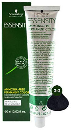 Schwarzkopf Essensity Color Tinta, Tono 2-2 - 60 ml