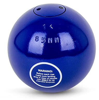 Vinex Stoßkugel für Training mit Spezialgewicht 1,00 kg aus Stahl