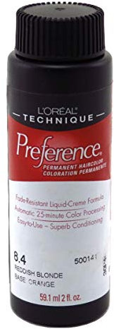 L'Oreal Preference Couleur # 8.4 blond roux
