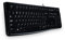 Logitech K120 Wired Keyboard, QWERTY Greek Layout - Black