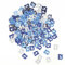 14g Blue & Silver 13th Birthday Confetti Foil Metallic Glitz Table Scatter Sprinkles Age Bday Party Decorations