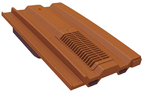 Terracotta Mini Castellated Roof Tile Vent/Marley Ludlow Plus Redland Sandtoft