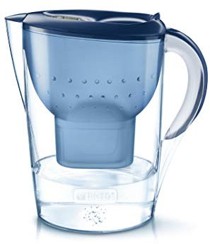 Brita Marella XL Filterkanne mit 1 Filter Maxtra+ inklusive, Kunststoff, blau, 3,5 Litri