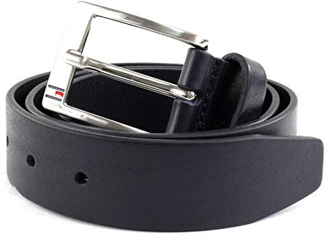 Tommy Hilfiger Gürtel NEW ALY 3,5 cm breit nachtblau Größe 90 cm