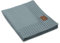 KNIT FACTORY - Uni Gestrickte Decke - Wohndecke - Kuscheldecke - Gestrickte Sofadecke - Plaid aus Wolle - Wolldecke - Stone Green - 160x130 cm