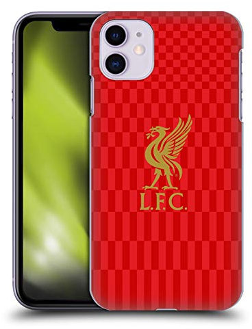 Head Case Designs Offizielle Liverpool Football Club Kit Gold Und Rot Liver Bird Harte Rueckseiten Handyhülle Hülle Huelle kompatibel mit Apple iPhone 11