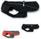 Jeggo Buckle Hundemantel Allwetter Mantel Regen Jacke Hunde Weste XXS XXL (XXS, Schwarz)