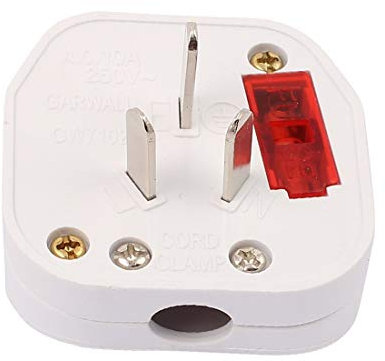 New Lon0167 AC 250V Vorgestellt 10A AU Stecker zuverlässige Wirksamkeit Steckdose Kabeladapter Stecker weiß w Schalter für Klimaanlage(id:ecc d6 d8 77d)