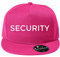 OwnDesigner Security Kappe mit Motiv für Männer und Baseball Cap für Herren (348 Cap Pink)