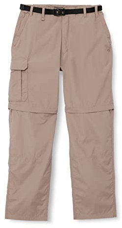 Craghoppers Herren Herren-Wanderhose Kiwi Convertible Mit Wasserabweisender Wanderhose, Beach, 34 EU