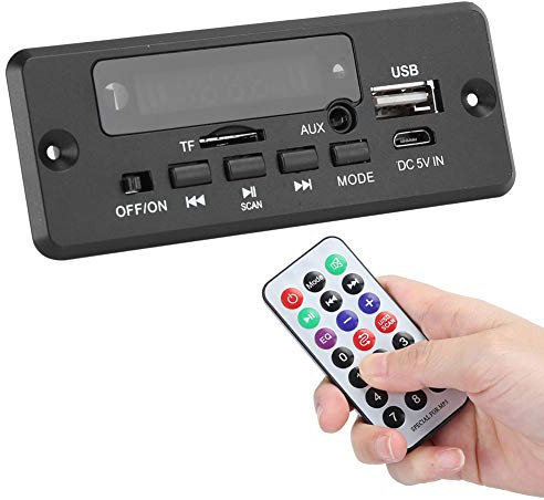 MP3 Music Player Board Zubehör 2x3W Dual Decoding Decoder Board Player Modul Decoder Board Unterstützung für MMC/Speicherkarte/MMA-KARTEN, USB-Schnittstelle (U-Disk)