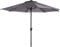 Hespéride - Parasol droit rond Loompa Ardoise